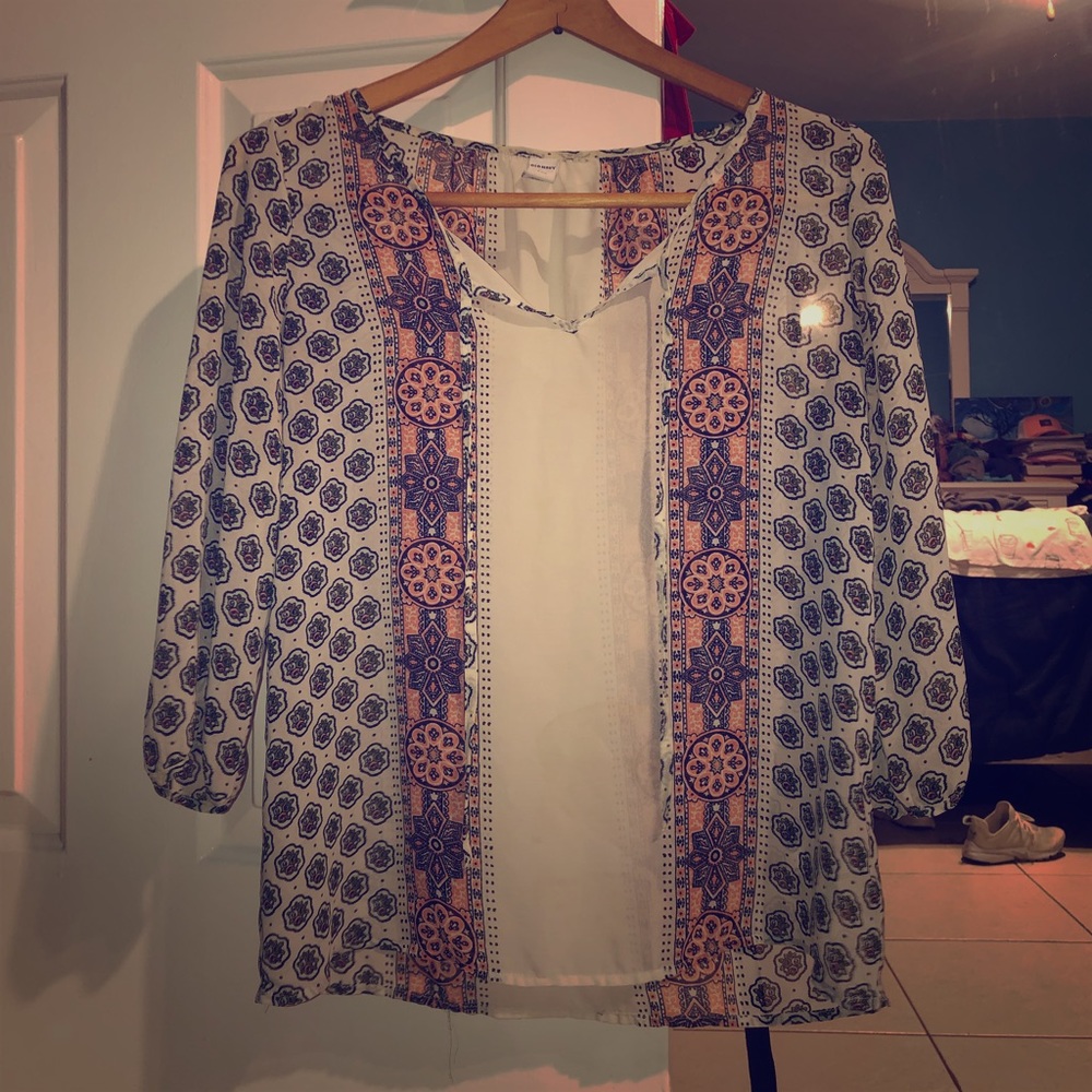 Floral Pattered Blouse